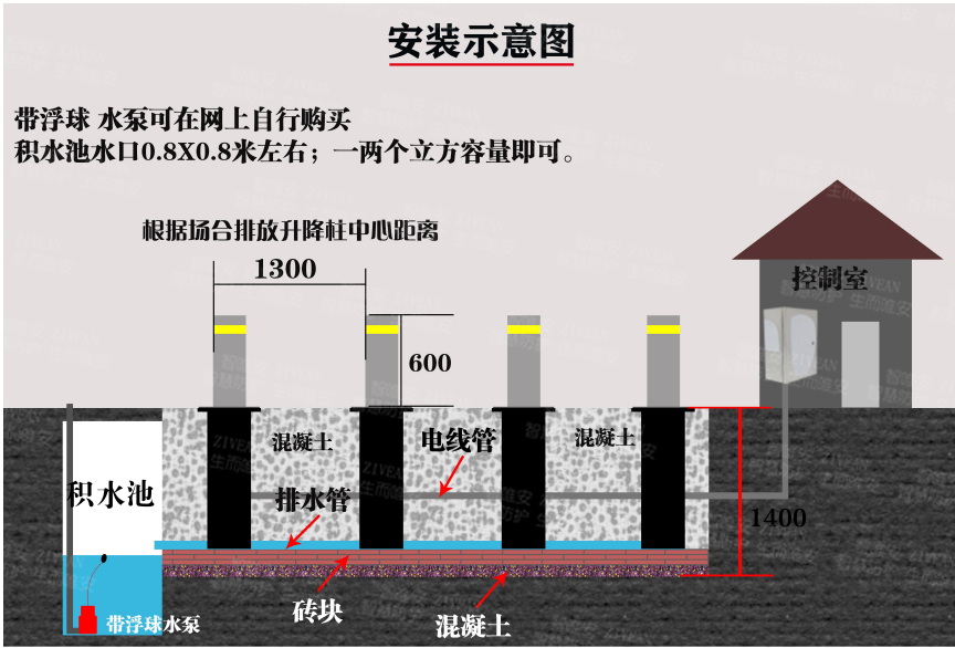 佛山全自動防撞升降柱，佛山全自動防撞升降柱廠家